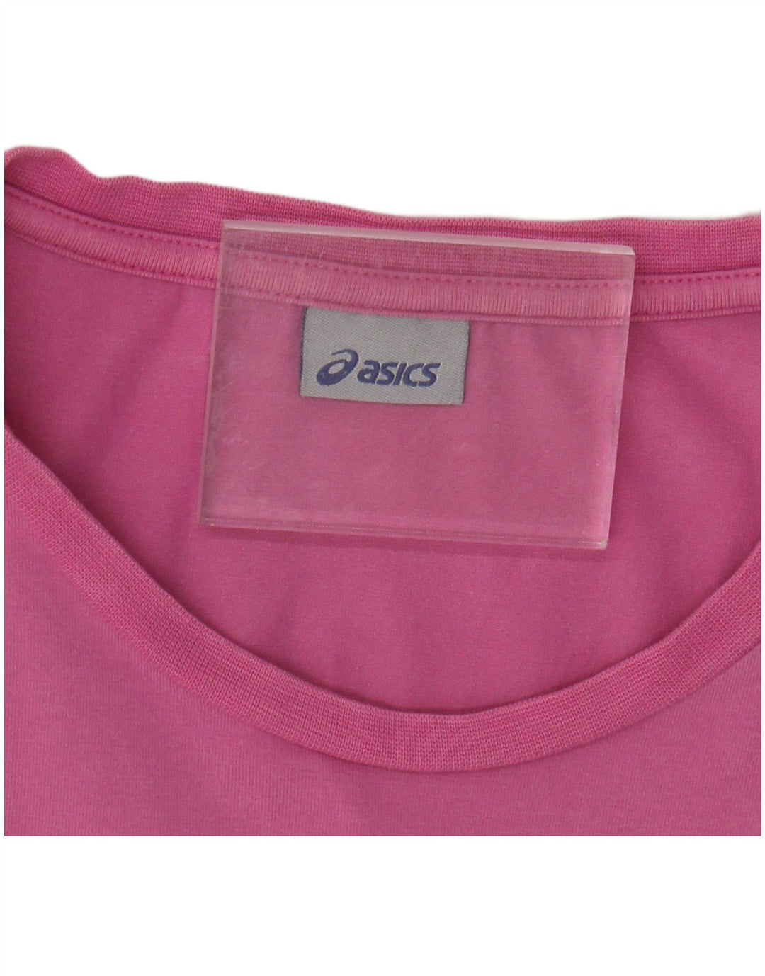Camiseta feminina ASICS UK 18 XL algodão rosa