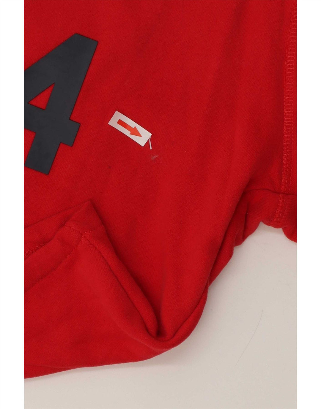 Superdry Mens Graphic Sport Shorts Grande Algodão Vermelho