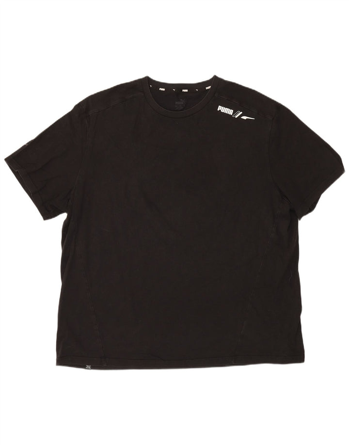 Camiseta masculina PUMA Top 2XL algodão preto