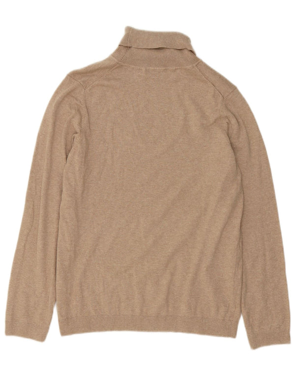 Suéter Zara Boys com gola redonda 13-14 anos bege algodão clássico