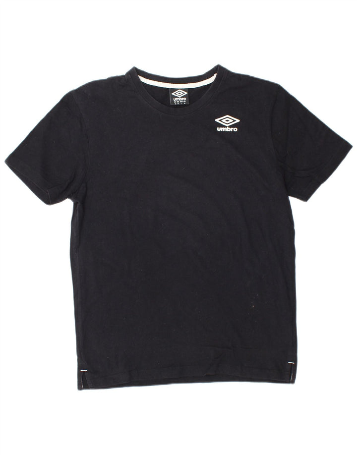 Camiseta masculina UMBRO Top médio algodão preto