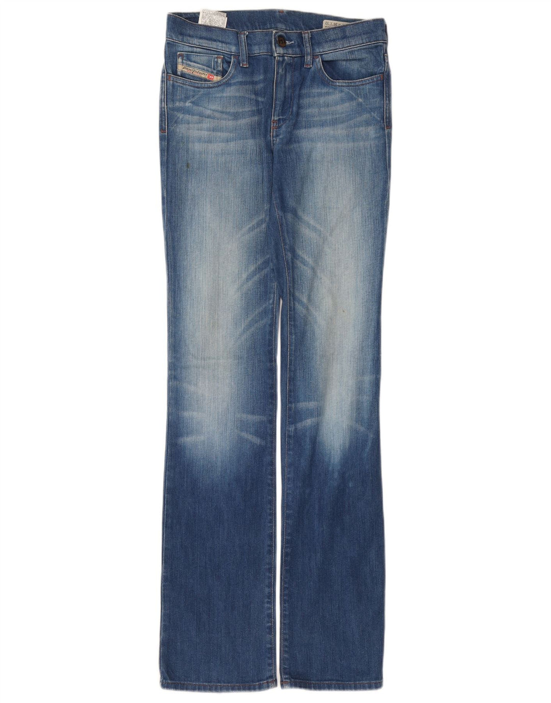 Jeans feminino Diesel Bootzee Regular Slim Bootcut W26 L32 Azul Algodão