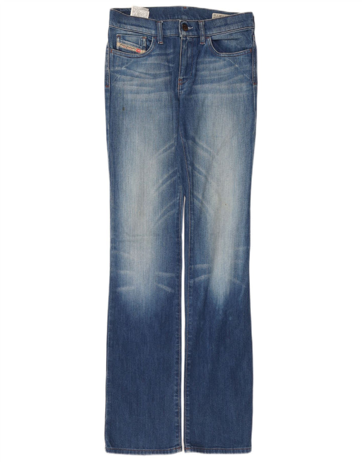 Jeans feminino Diesel Bootzee Regular Slim Bootcut W26 L32 Azul Algodão