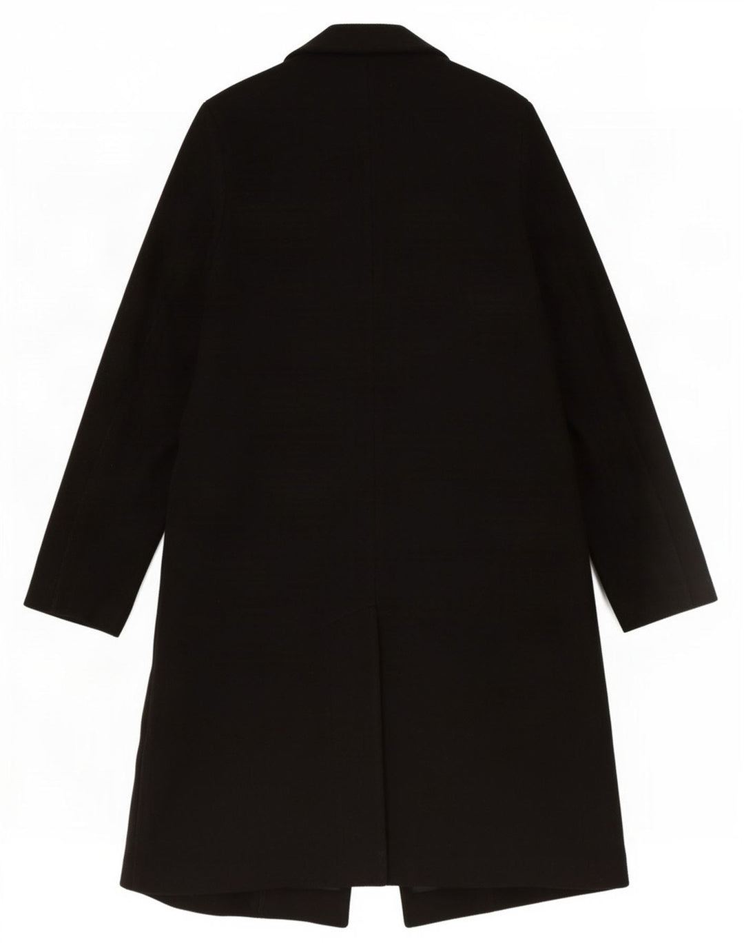Sobretudo feminino Zara UK 10 pequeno poliéster preto