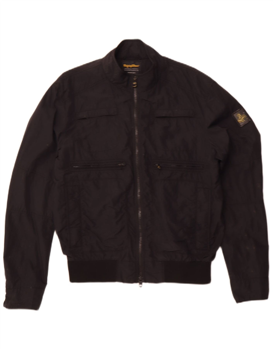 Jaqueta bomber feminina Refrigiwear UK 18 XL preta poliamida