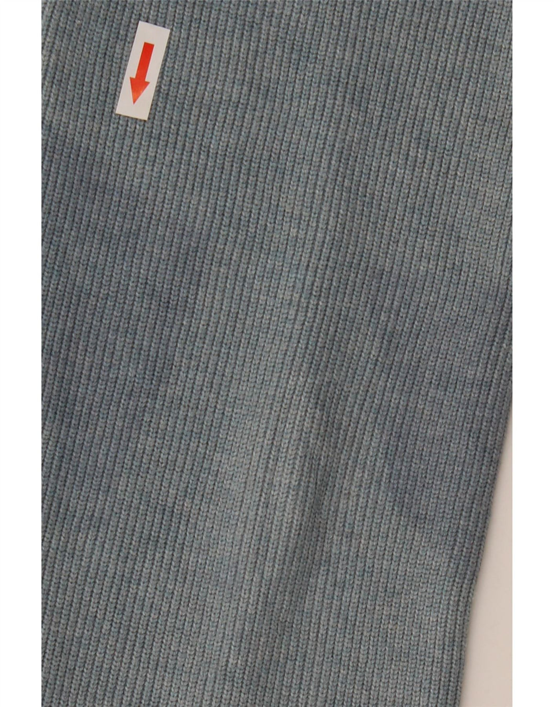 Suéter masculino Marks & Spencer com zíper e gola grande poliéster azul