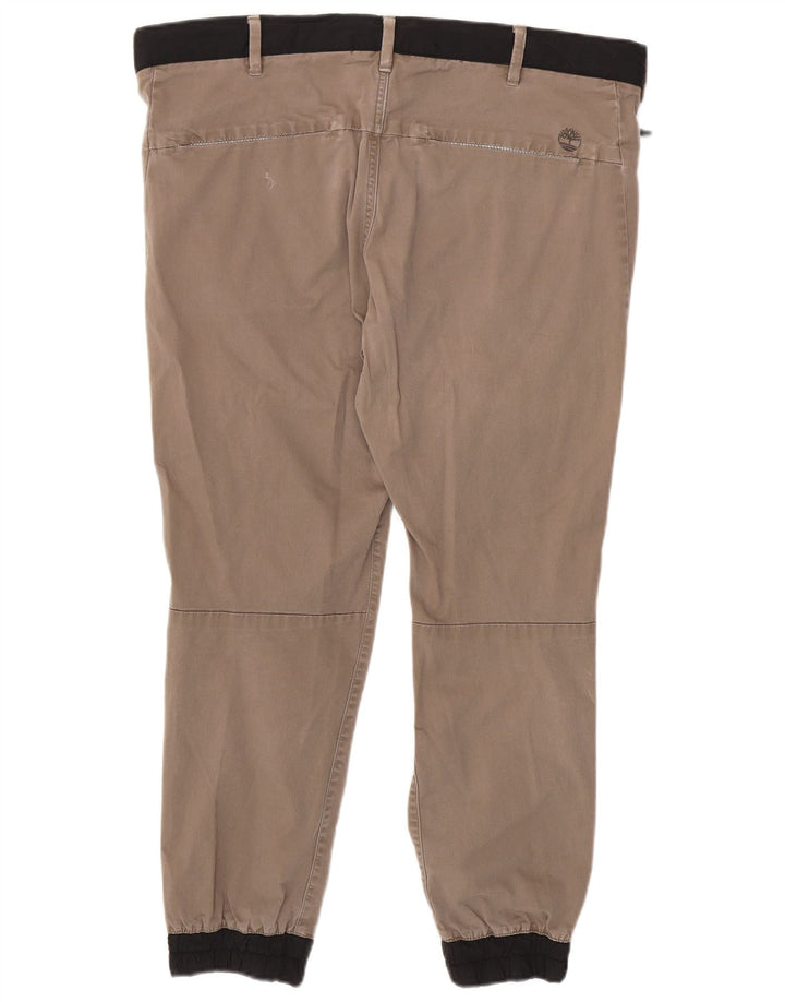 Calça jogger masculina TIMBERLAND Chino W38 L27 algodão bege