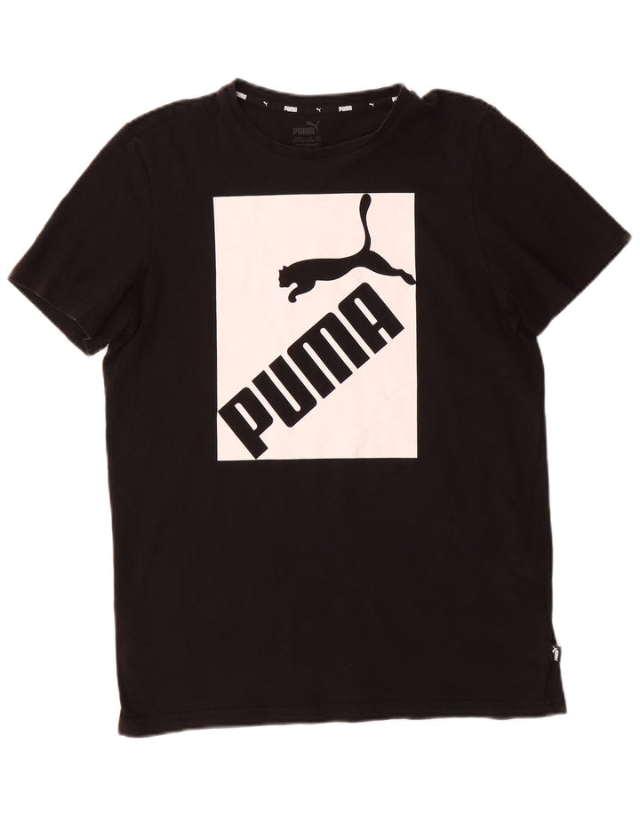 Camiseta PUMA Meninos Graphic 15-16 Anos Preto
