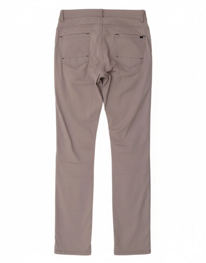 Calça casual slim masculina REFRIGIWEAR W30 L33 algodão cinza