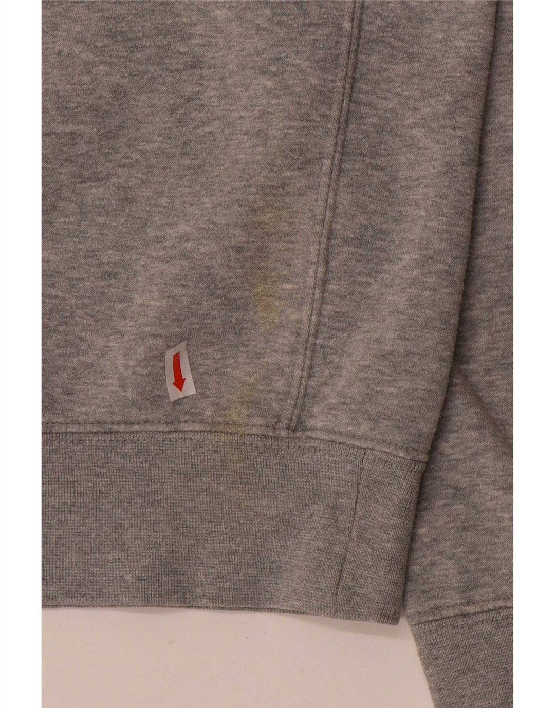 Moletom masculino Nike Jumper cinza médio algodão manchado