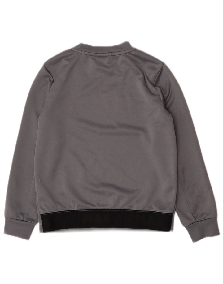 Moletom gráfico Nike Boys Jumper 8-9 anos pequeno cinza poliéster
