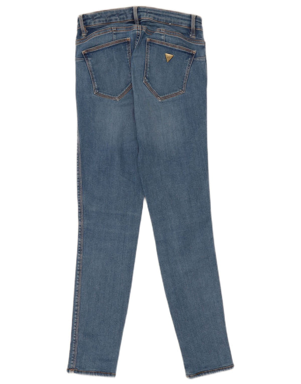 Guess Girls Curvy X Skinny Jeans 9-10 Anos W25 L25 Azul Poliéster