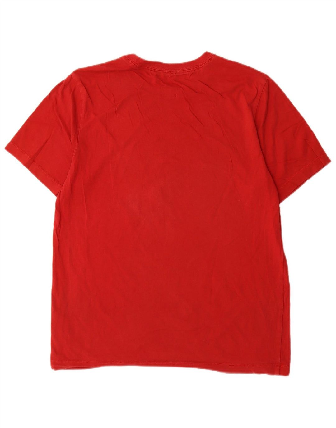 Camiseta Jordan masculina gráfica Top médio algodão vermelho