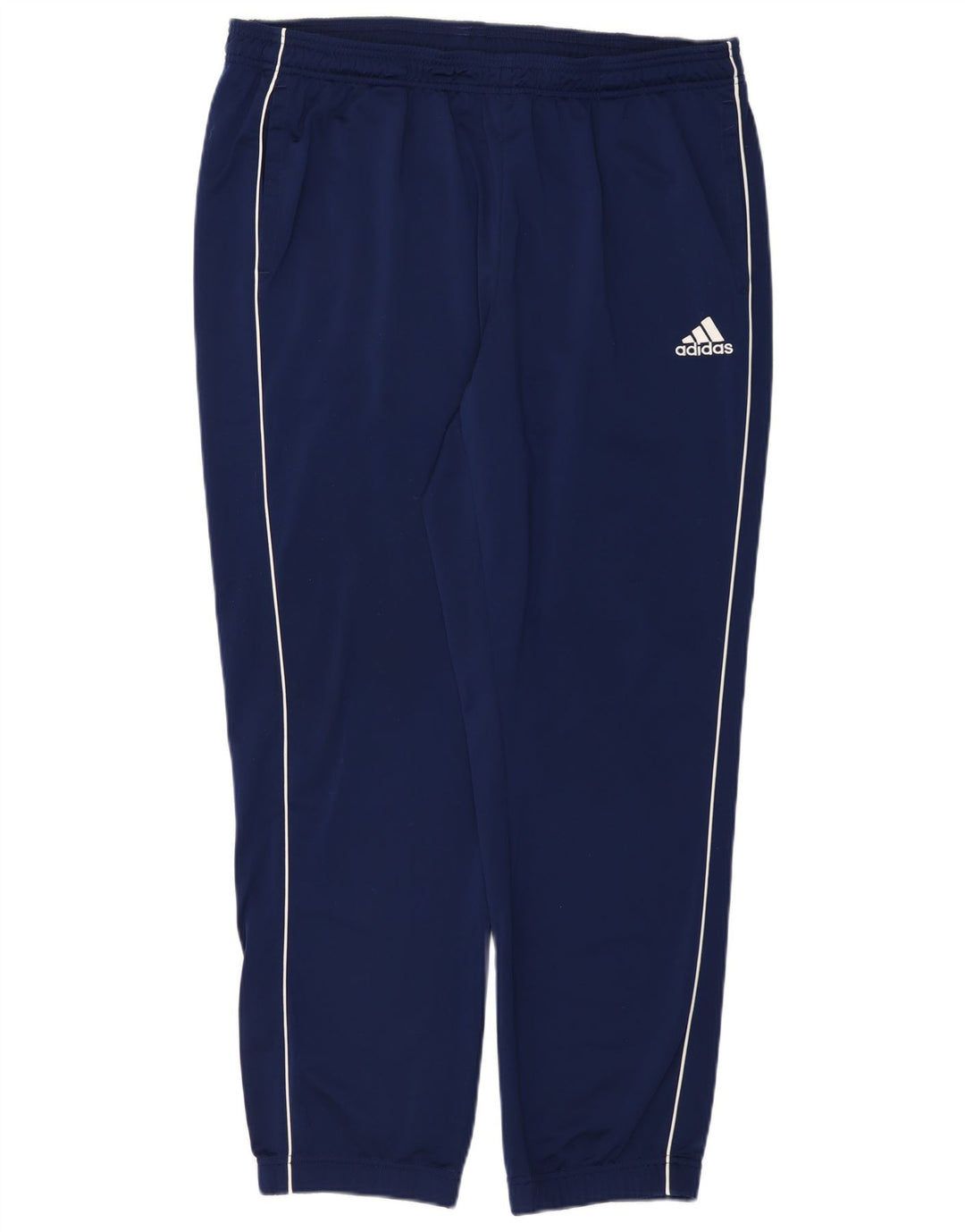 Calça de treino masculina Adidas Joggers 2XL azul marinho poliéster