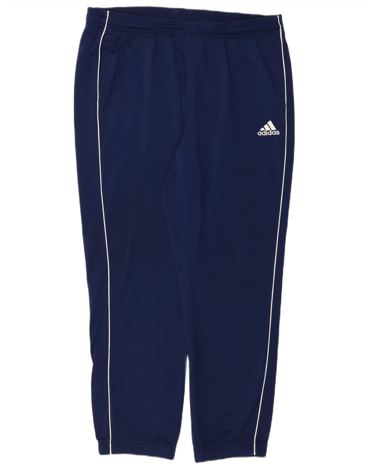 Calça de treino masculina Adidas Joggers 2XL azul marinho poliéster