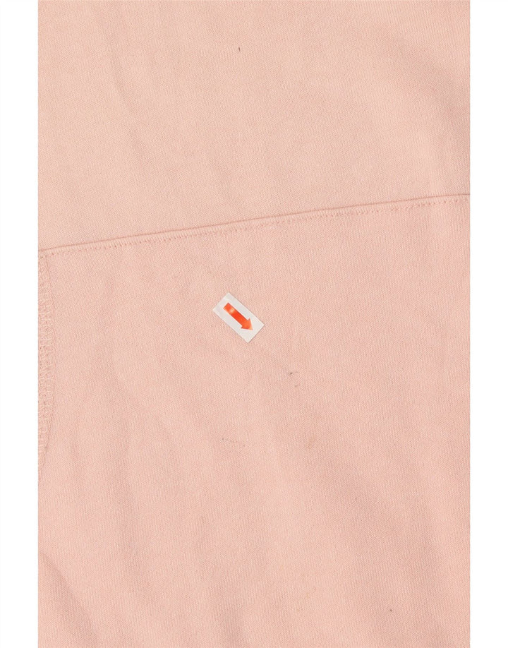 CHAMPION Suéter feminino com capuz gráfico UK 20 2XL algodão rosa