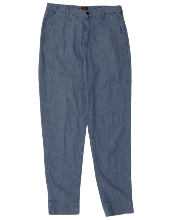 Calça Chino Cônica Masculina Lee W32 L29 Algodão Azul