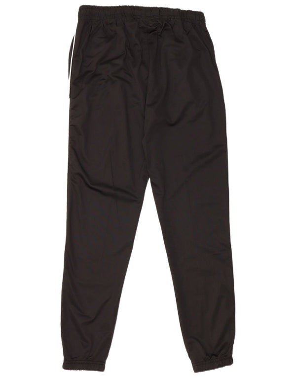 Calça de treino masculina Lotto Joggers grande poliéster preto