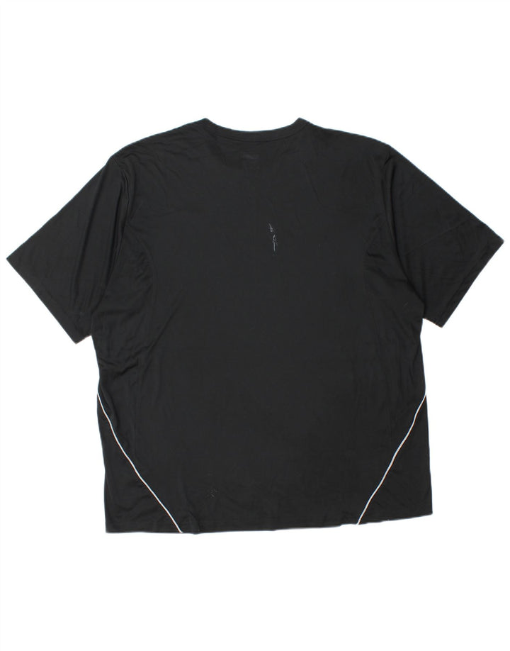 Camiseta masculina Nike Top UK 42/44 grande poliéster preto