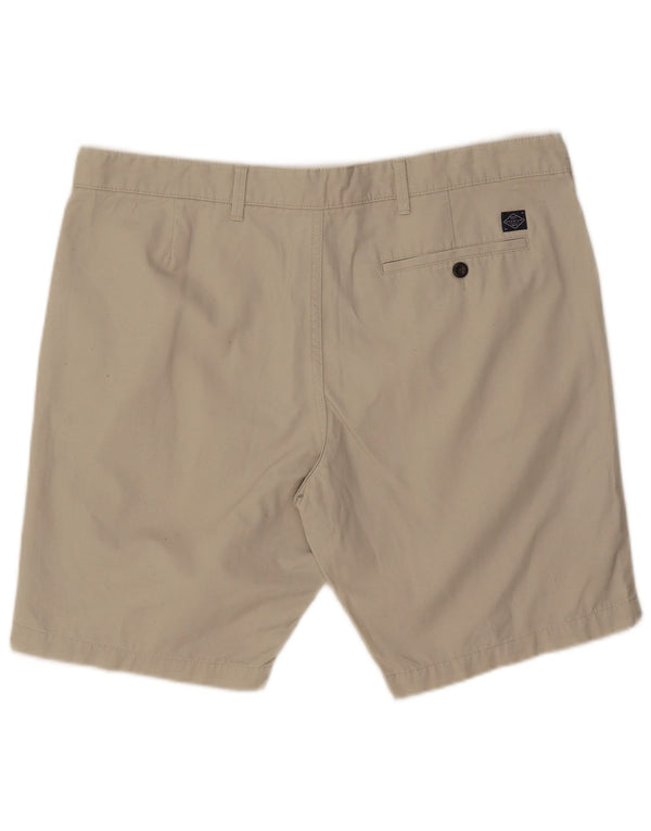Shorts chino masculino Marks & Spencer W38 XL algodão bege