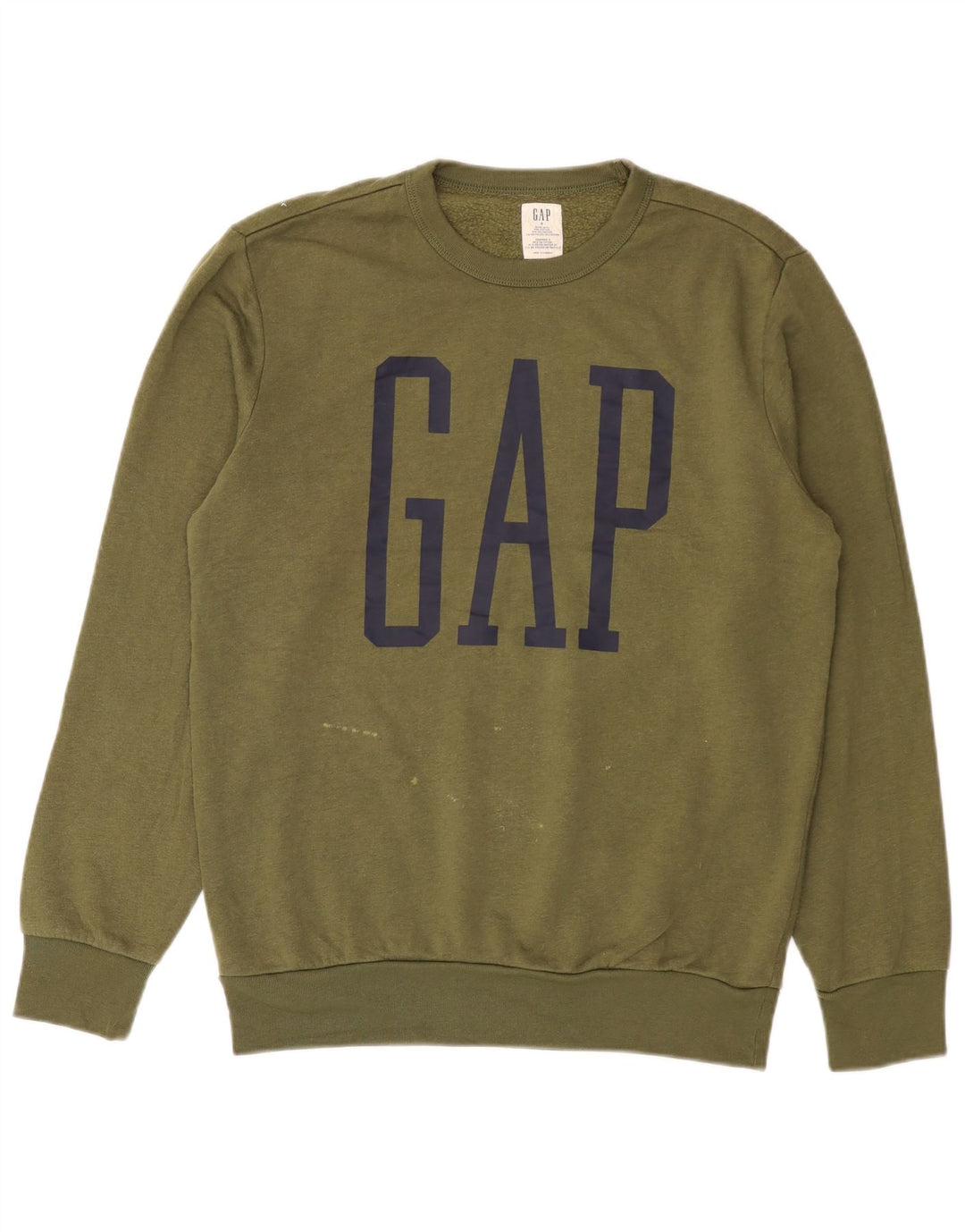 Moletom gráfico masculino Gap Jumper pequeno algodão cáqui