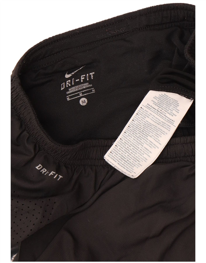 NIKE Masculino Dri Fit Sport Shorts Médio Preto Poliéster