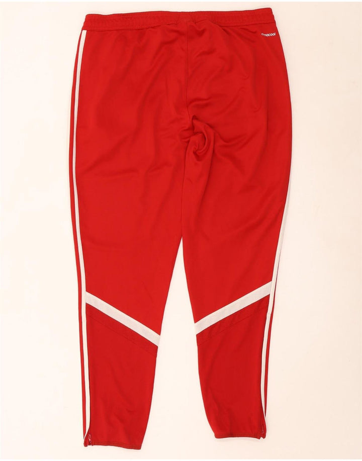 Calça Adidas Mens Climacool Treino XL Vermelho Colorblock Poliéster