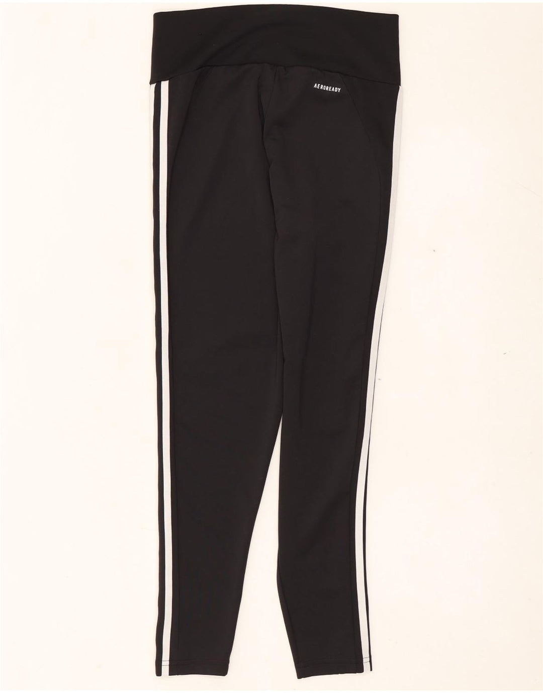 Leggings Adidas Aeroready Femininas UK 12/14 Médio Preto