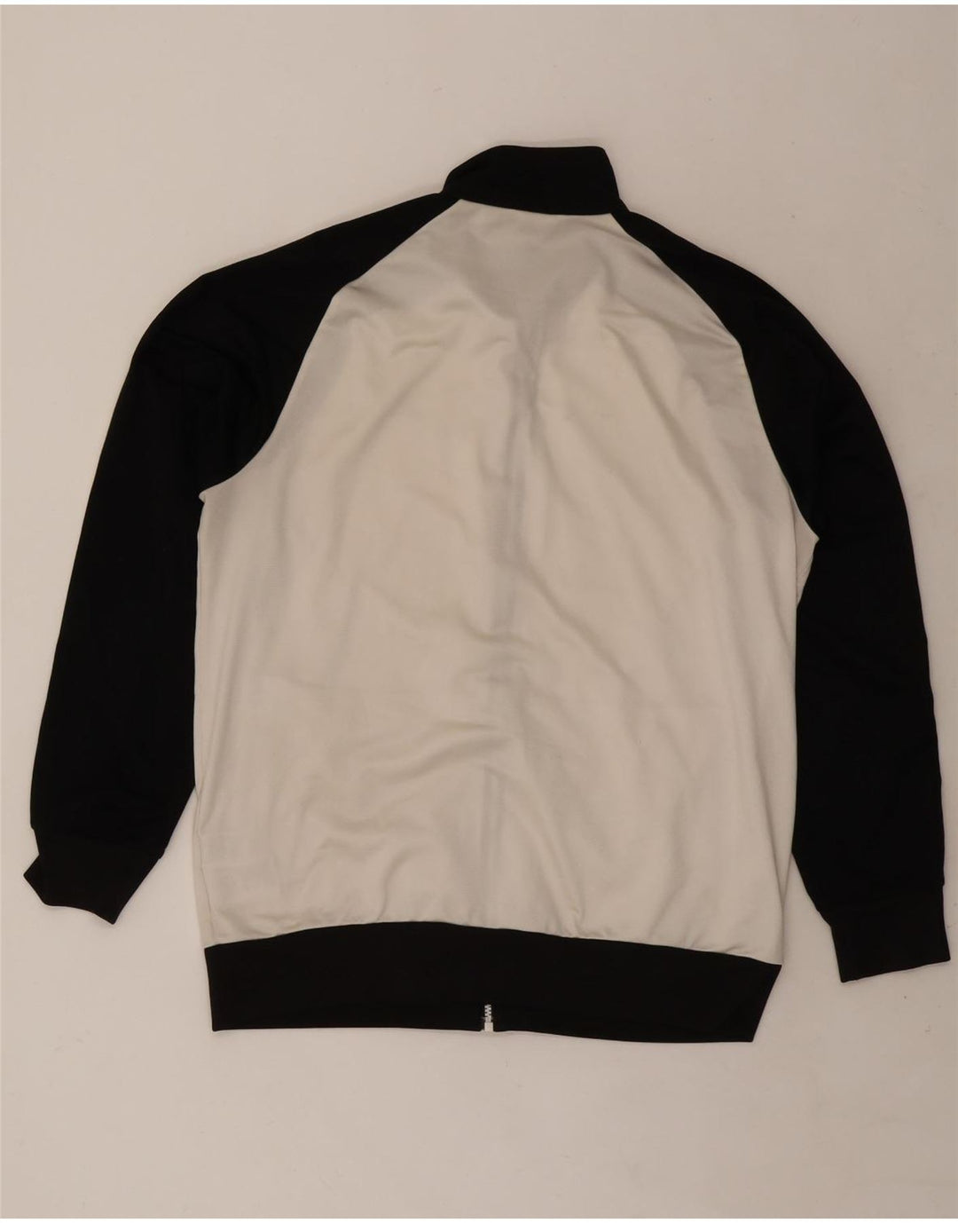 Adidas Mens Tracksuit Top Jacket UK 46/48 XL Branco Poliéster