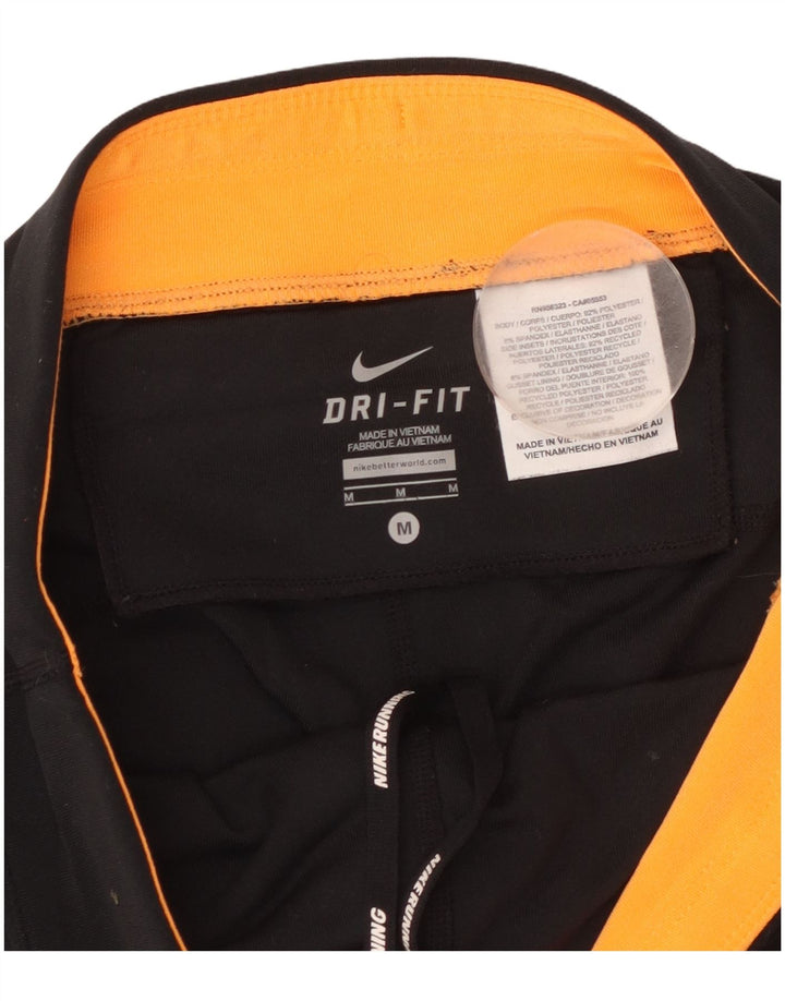 Calça legging feminina Nike Dri Fit Capri UK 14 média preta