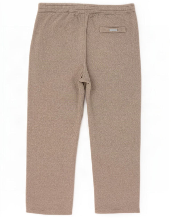 Calça de treino masculina Nike 2XL algodão manchado cinza
