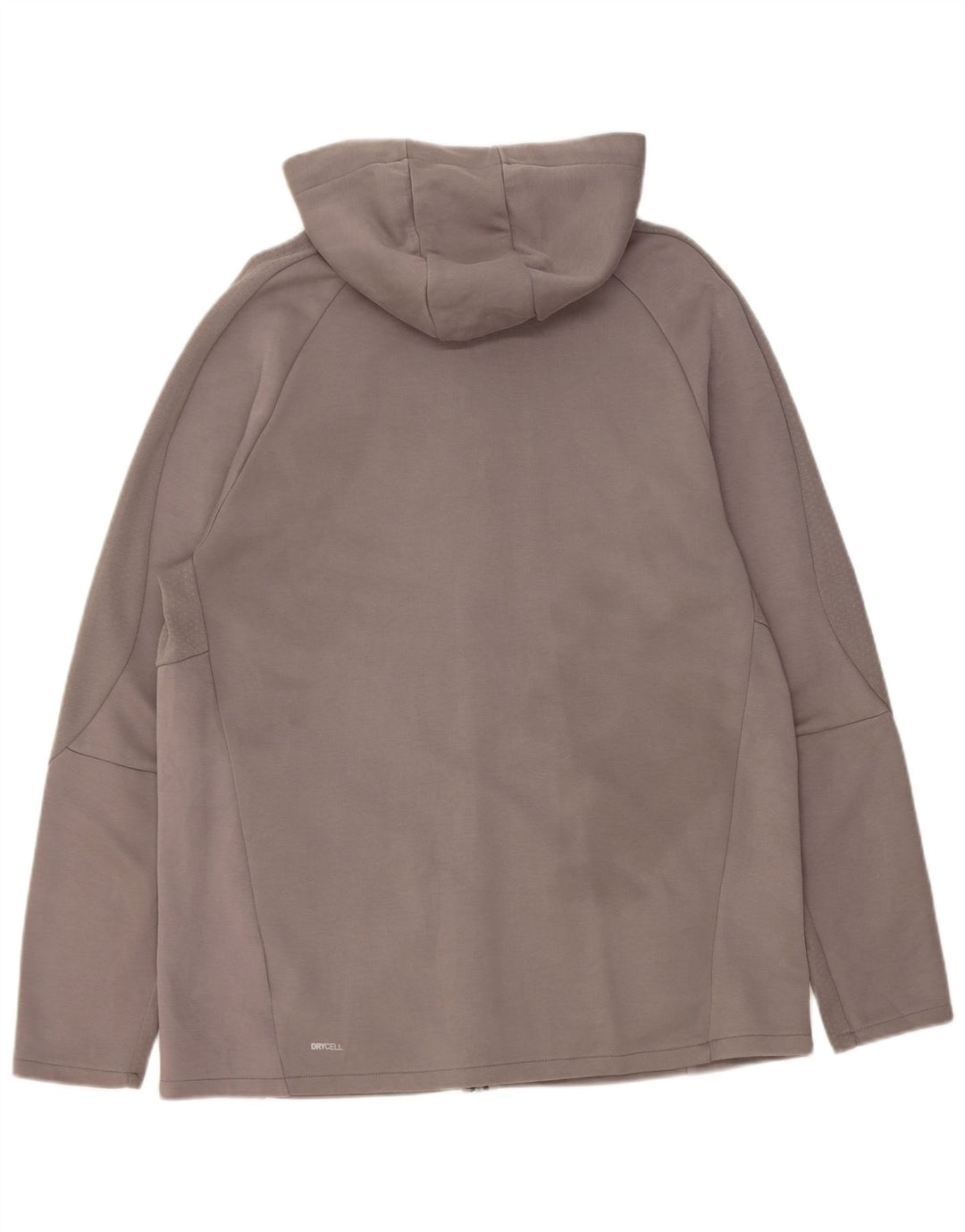 Suéter Puma masculino com capuz e zíper XL cinza algodão