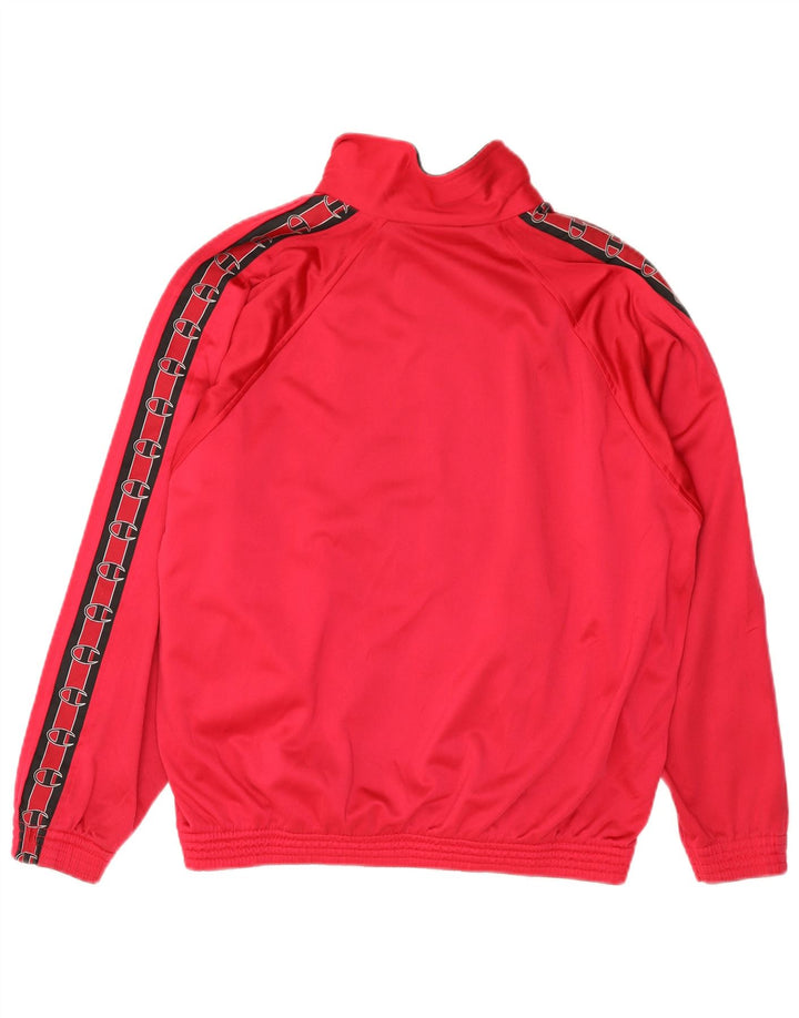 Champion Mens Full Tracksuit Médio Poliéster Vermelho