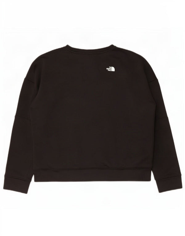 Suéter gráfico feminino The North Face UK 16 grande poliéster preto