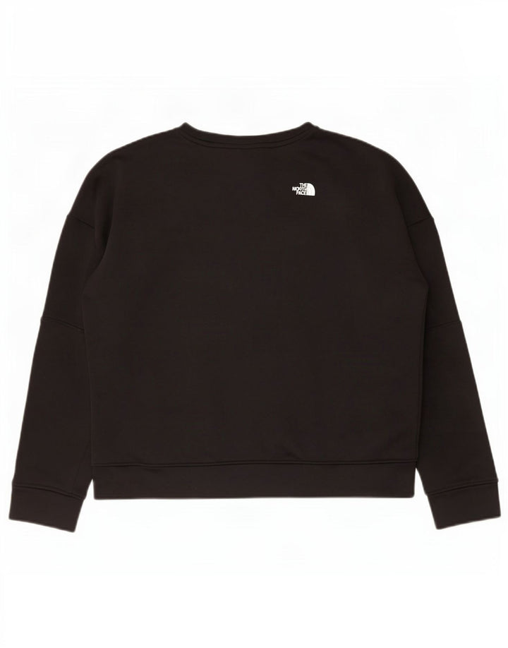 Suéter gráfico feminino The North Face UK 16 grande poliéster preto