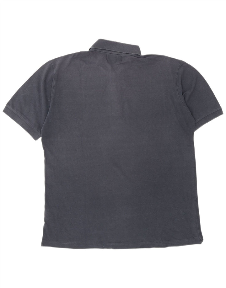 Camisa polo masculina KAPPA grande algodão azul marinho