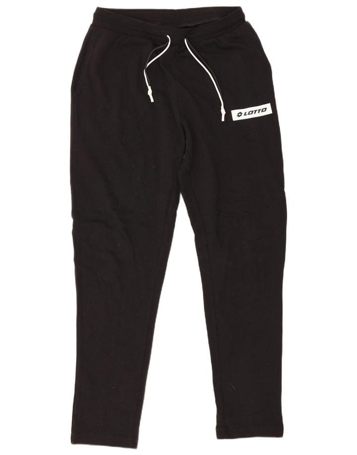 Calça de treino masculina Lotto pequena preta