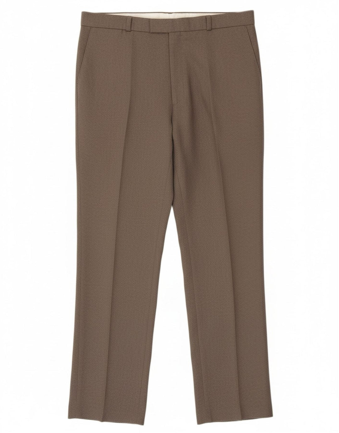 Calça masculina reta St. Bernard W38 L31 poliéster marrom