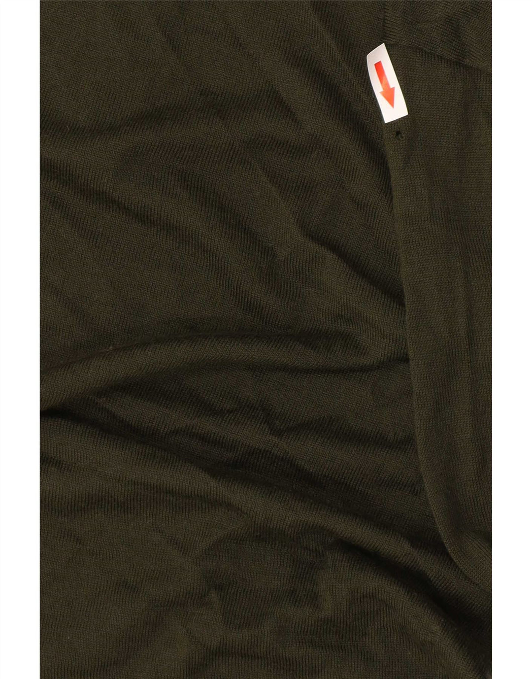 Suéter masculino Reiss com zíper e pescoço grande acrílico verde