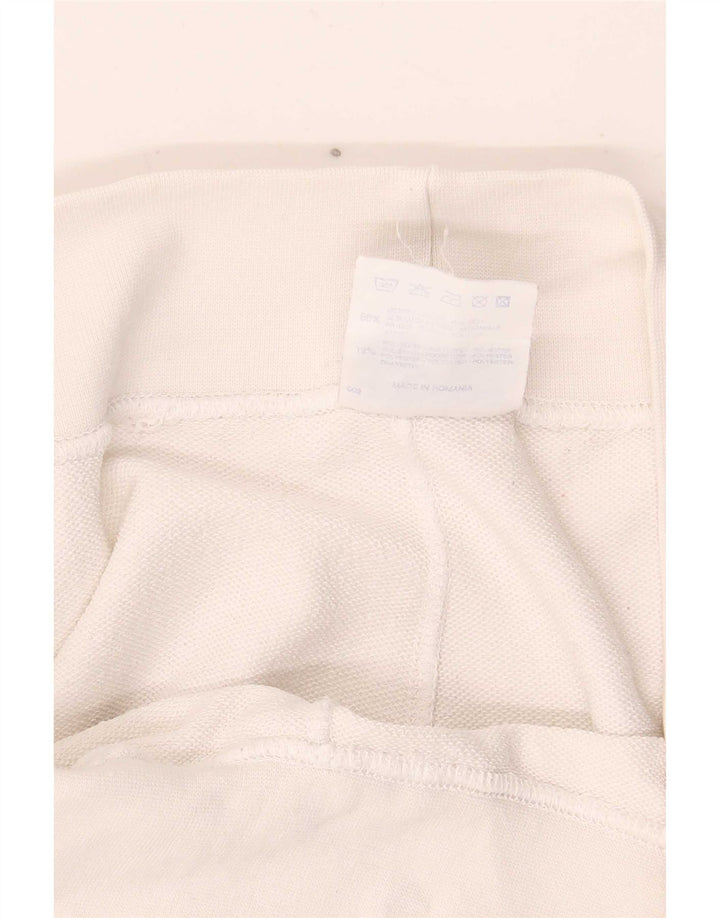 Calça de treino feminina Champion UK 14 algodão branco médio