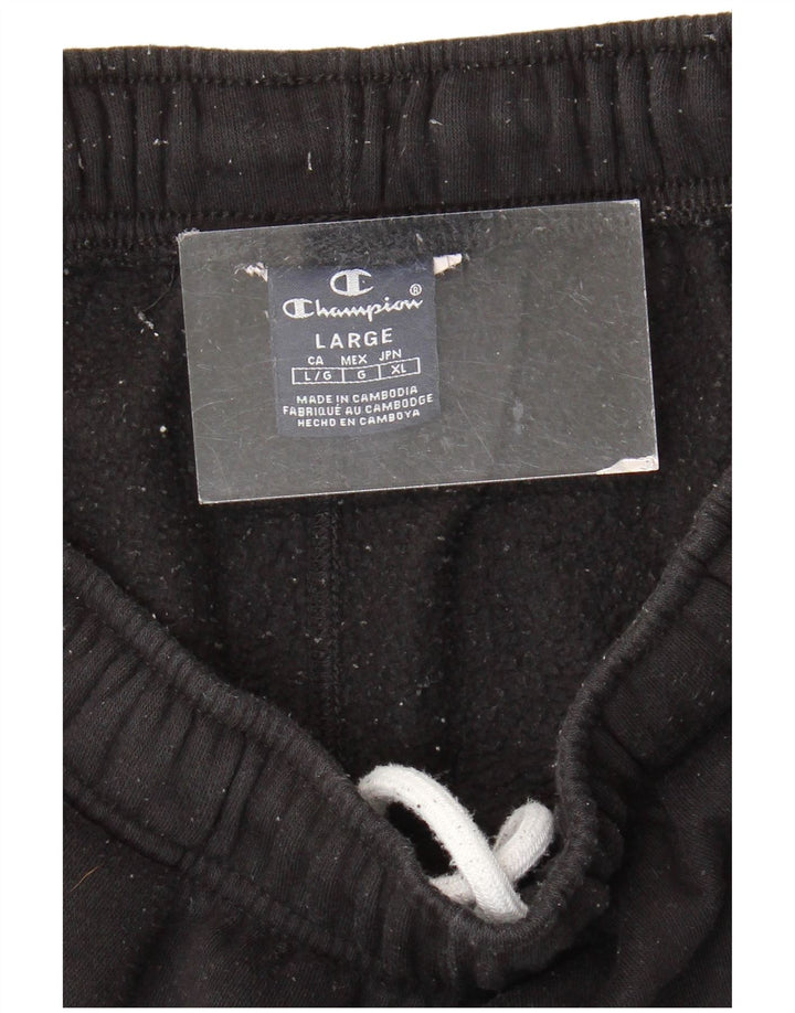 Calça de treino masculina Champion grande preta