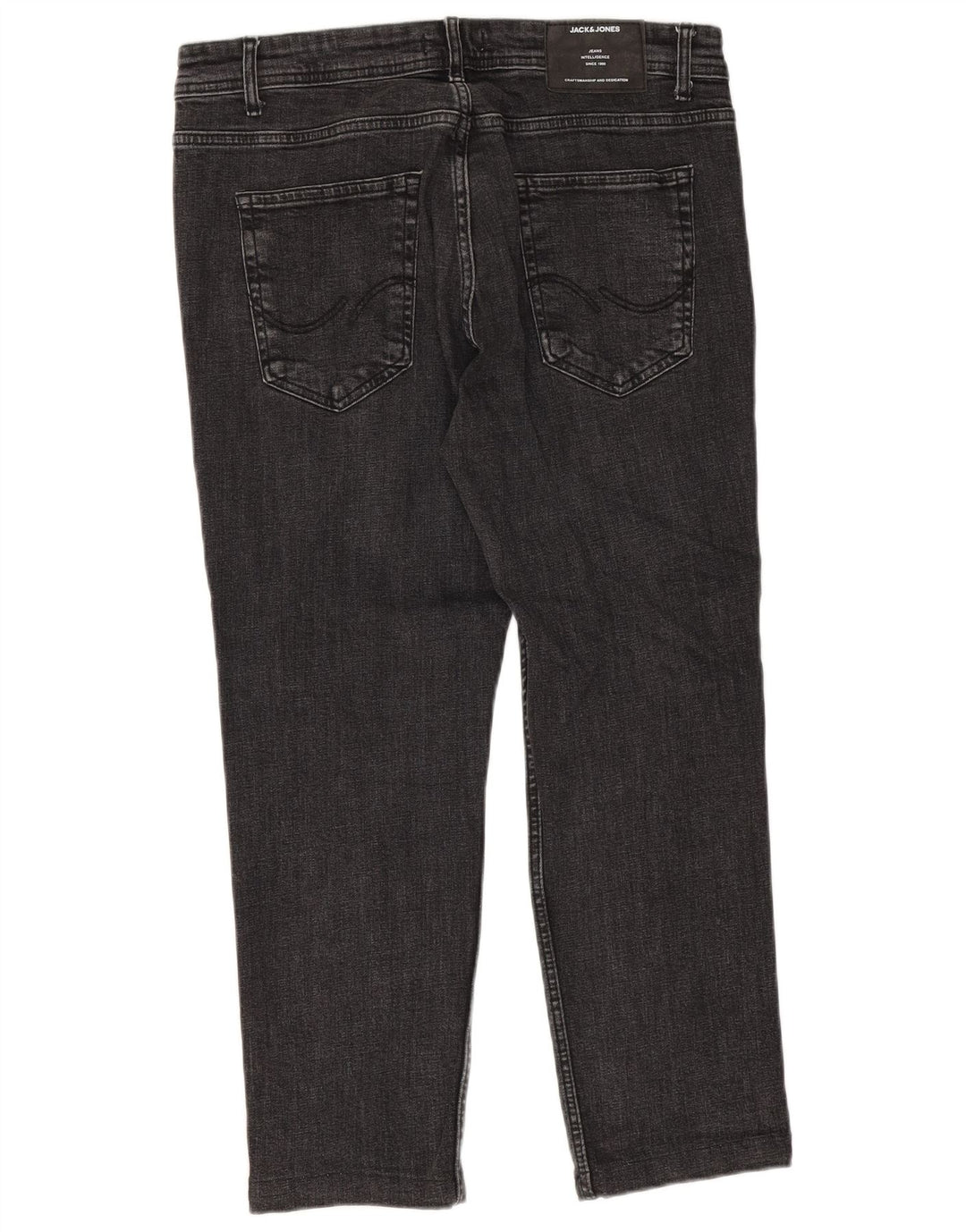 Calça jeans masculina Jack & Jones W34 L25 cinza
