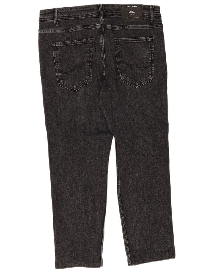 Calça jeans masculina Jack & Jones W34 L25 cinza