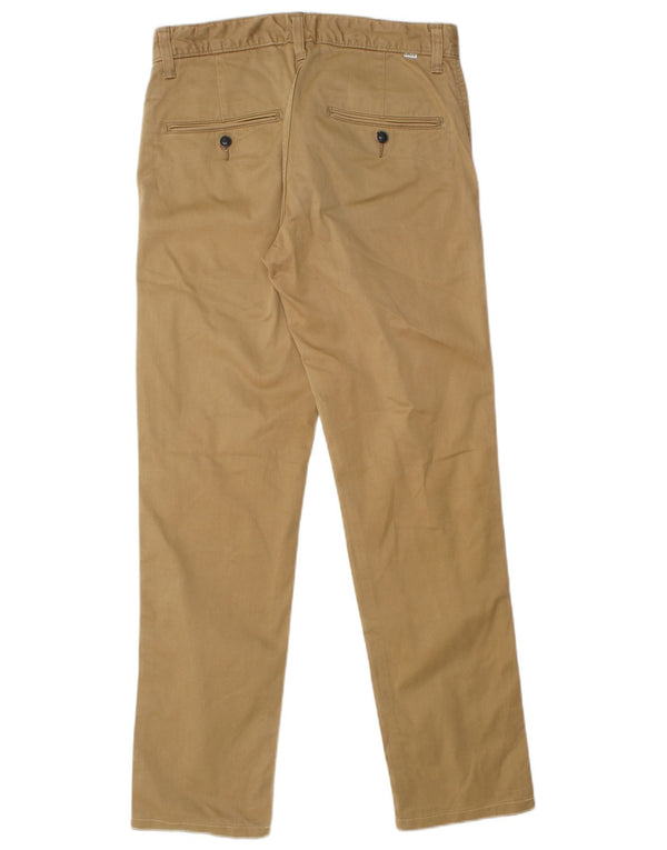 Calça jeans masculina slim Levi's W29 L30 algodão bege