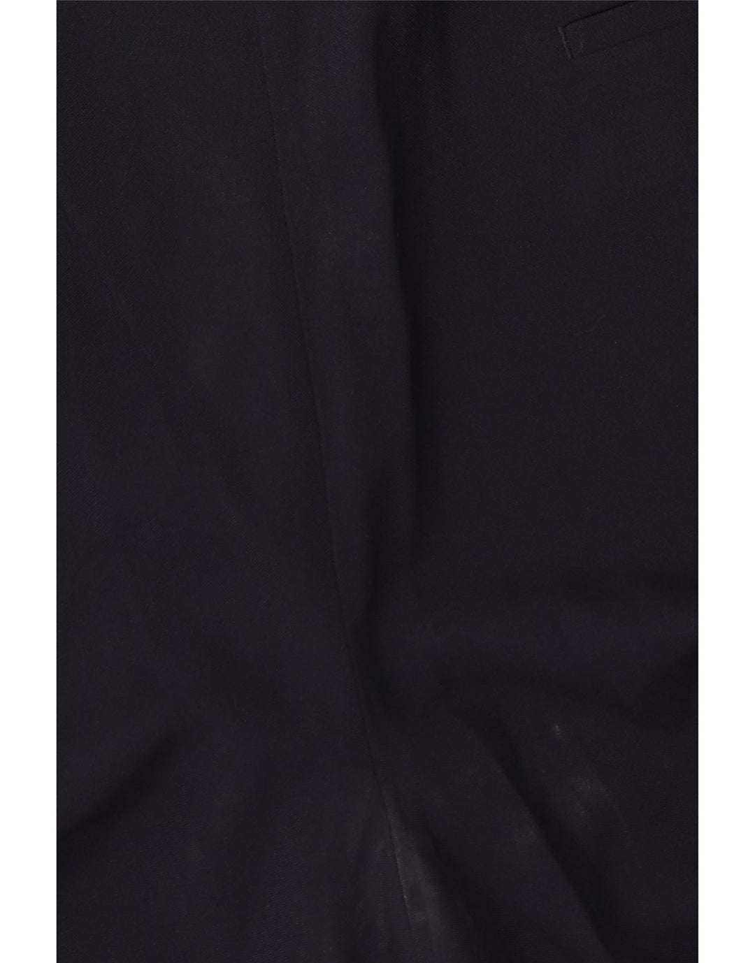 Calça Chino Regular Masculina Marks & Spencer W42 L30 Poliéster Azul Marinho