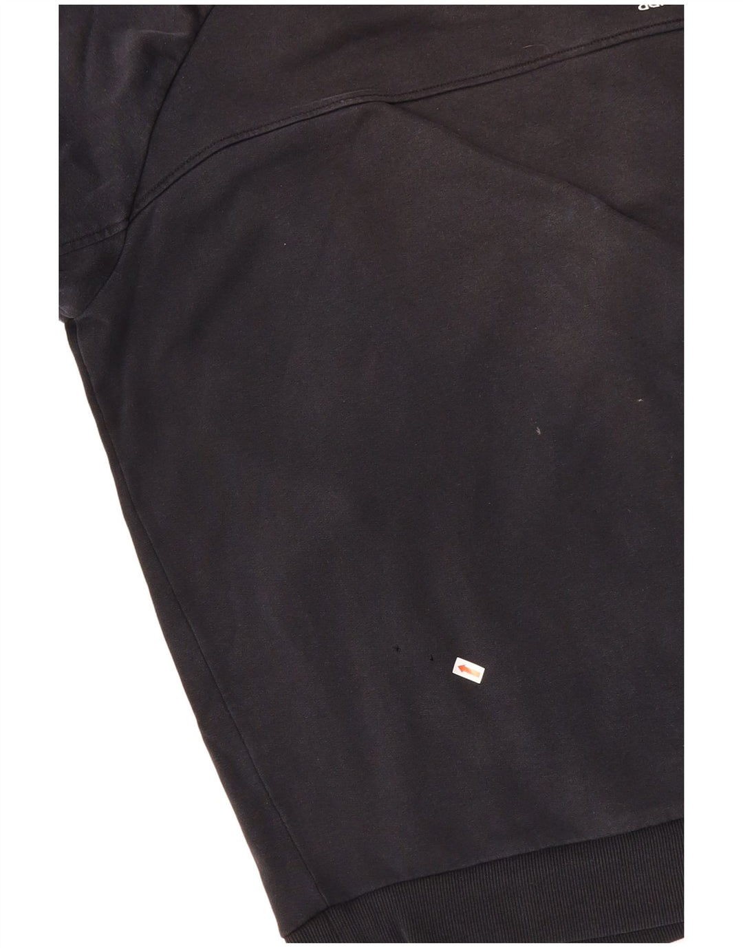 ADIDAS Mens Sweatshirt Jumper XL Preto Algodão
