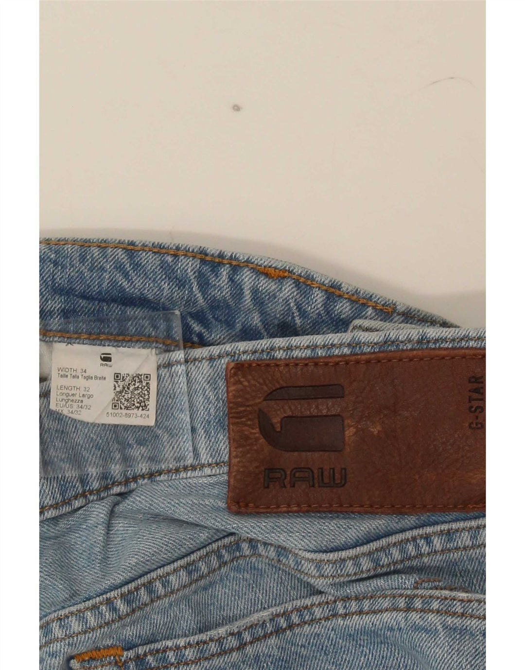 G-Star Masculino 3301 Jeans Slim W34 L32 Azul