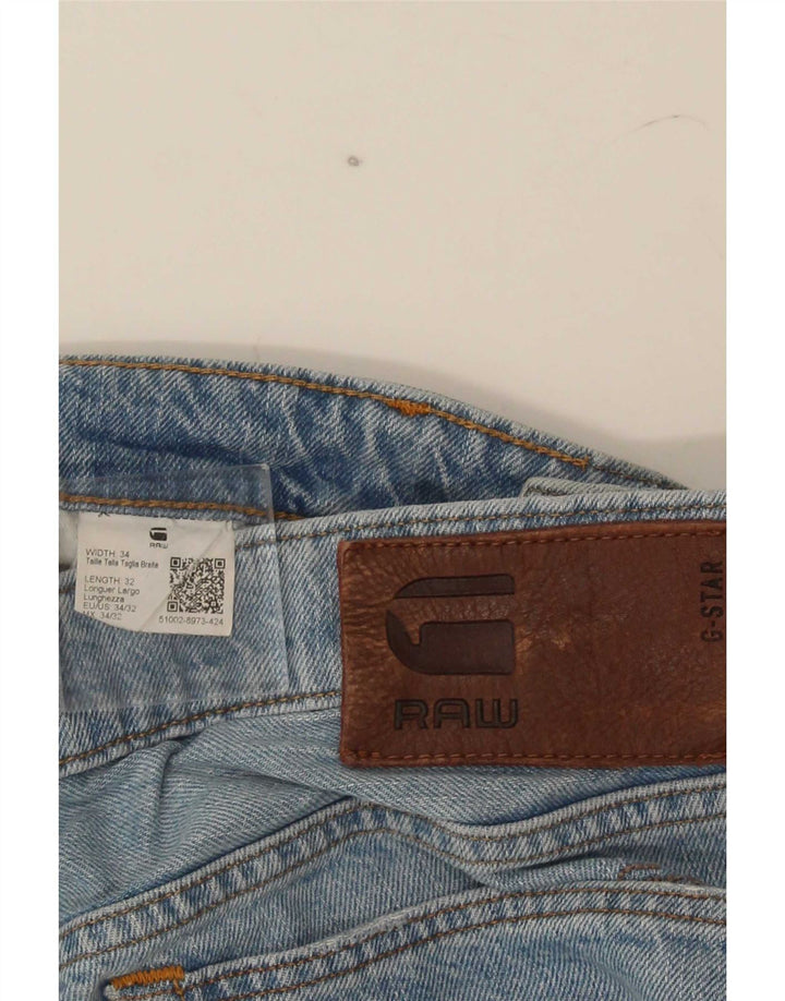G-Star Masculino 3301 Jeans Slim W34 L32 Azul