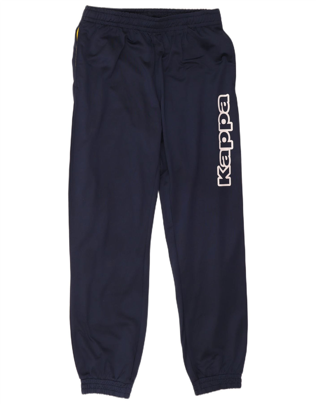Kappa Mens Graphic Tracksuit Calças Joggers Médio Azul Marinho Poliéster