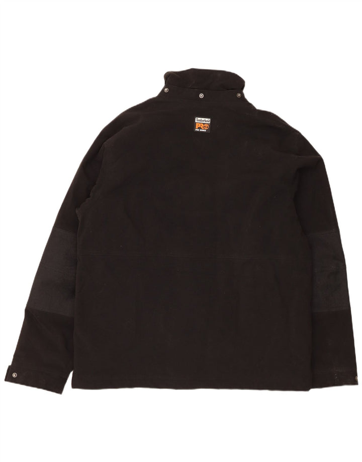 Jaqueta corta-vento masculina Timberland UK 40 grande poliamida preta